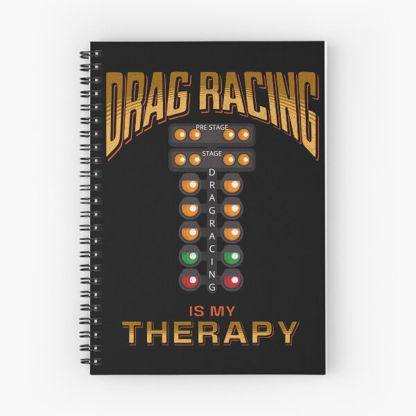 Item preview, Drag Racing Is My Therapy Funny Racing Cars Racecar Racetrack Car  designed and sold by CarantinedChaos.