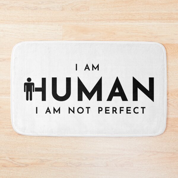 Item preview, I am Human White designed and sold by Warrioll.