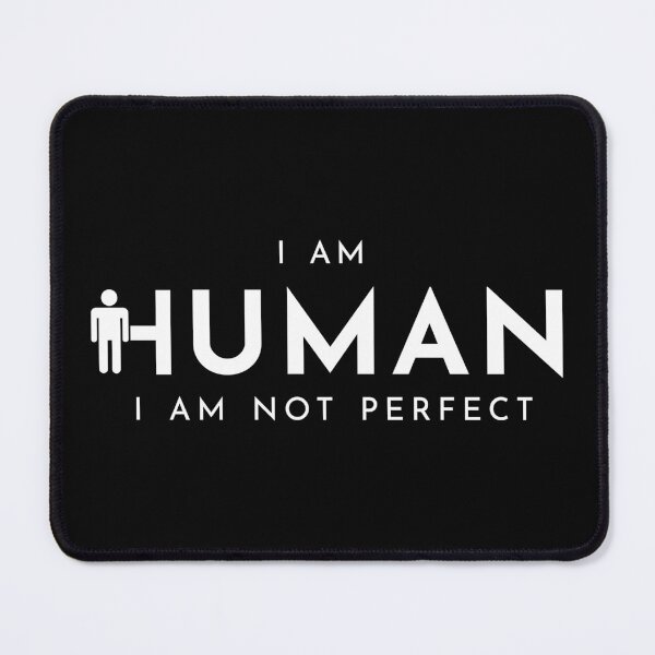 Item preview, I am Human Black designed and sold by Warrioll.