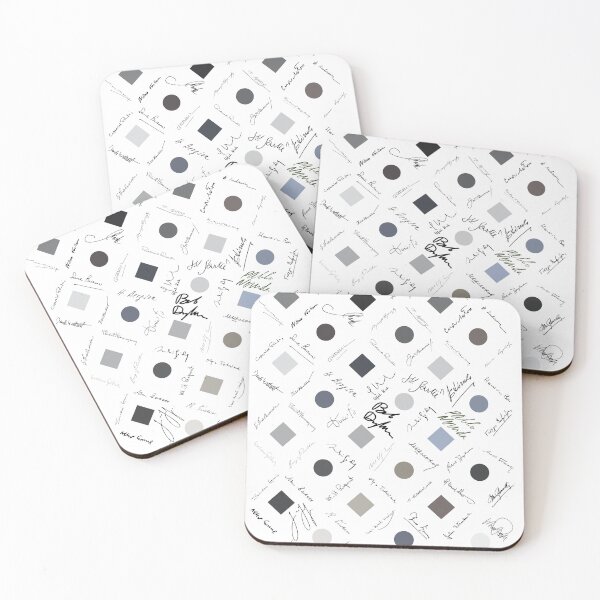 Item preview, Nobel Prize for Literature Signatures (Berlin Grays) designed and sold by kanjidesign.