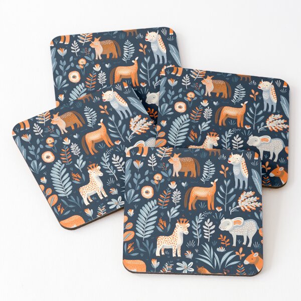 Item preview, Animal Seamless Patterns 001 designed and sold by Malalod.