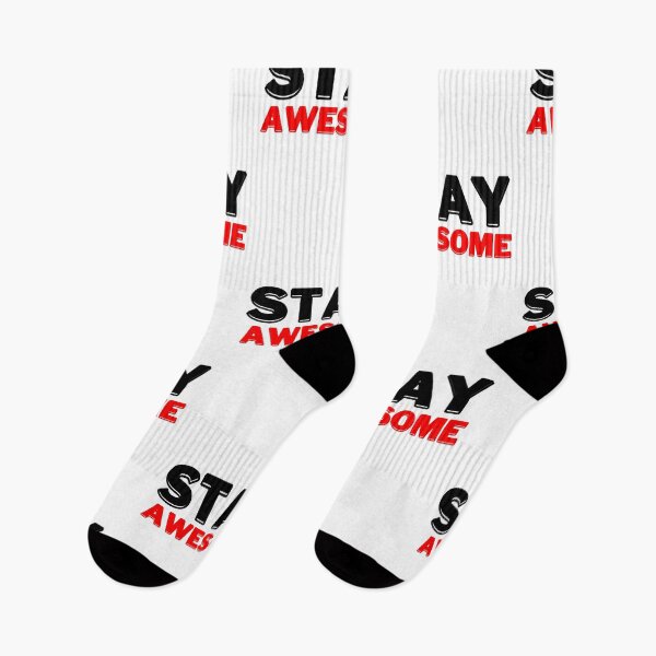 Item preview, Stay Awesome, Motivational Quote designed and sold by DESIGNERSSHOPP.