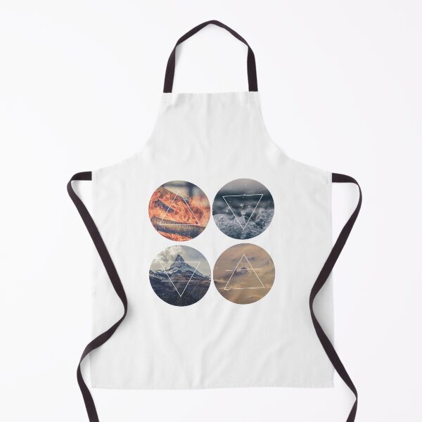 Item preview, The Four Elements Alchemy Symbols designed and sold by Sophie Earl.