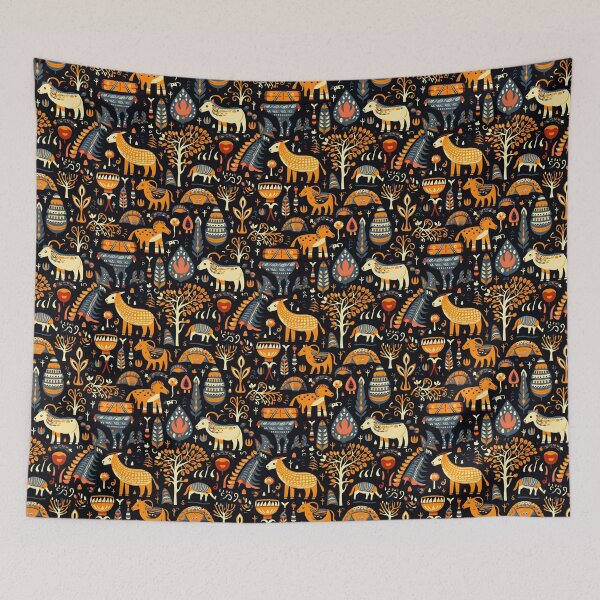 Item preview, Animal Seamless Patterns 002 designed and sold by Malalod.