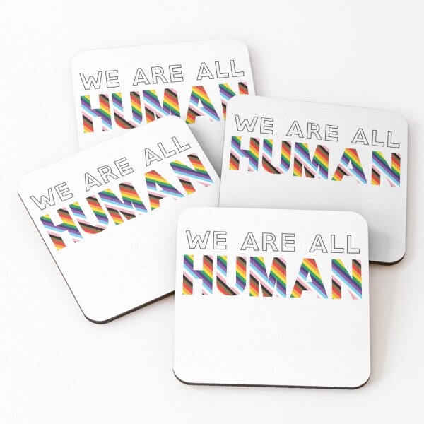 Item preview, We Are All Human - Stripes designed and sold by Mc  Matters.