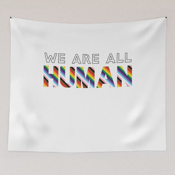 Item preview, We Are All Human - Stripes designed and sold by Mc  Matters.