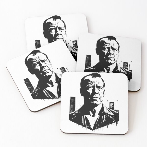 Item preview, die hard 4 black & white designed and sold by Okizz.