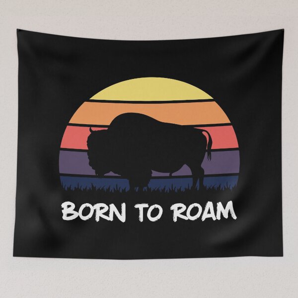 Item preview, Born To Roam - Bison Day designed and sold by nikolaj1301.