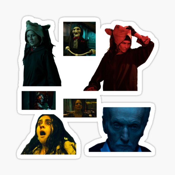 Item preview, SAW X STICKER PACK designed and sold by baitisgreat.