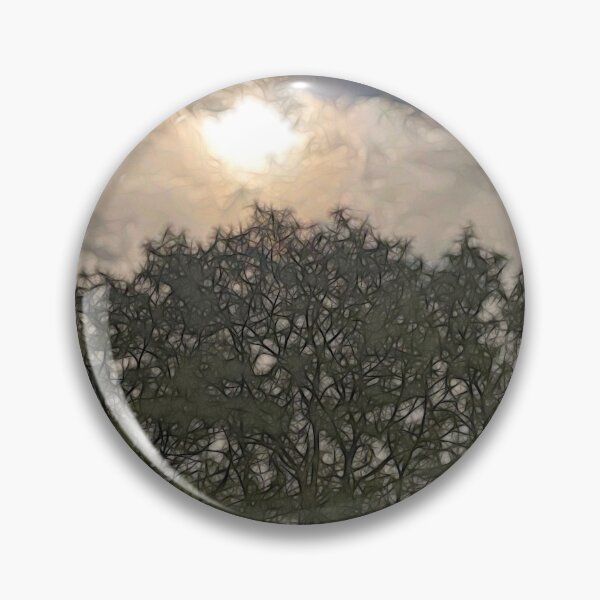 Item preview, Harvest Moon Over Trees designed and sold by bloomingvine.