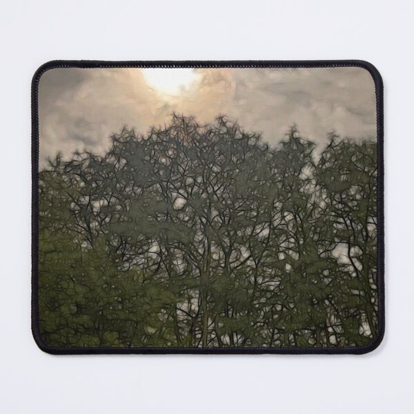Item preview, Harvest Moon Over Trees designed and sold by bloomingvine.