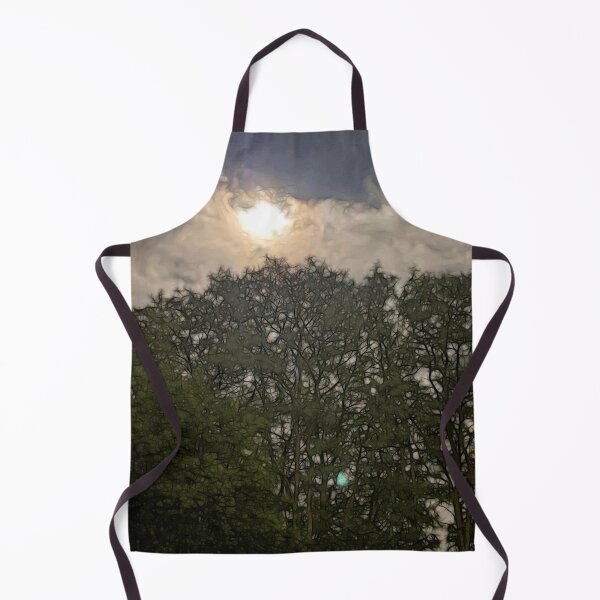 Item preview, Harvest Moon Over Trees designed and sold by bloomingvine.