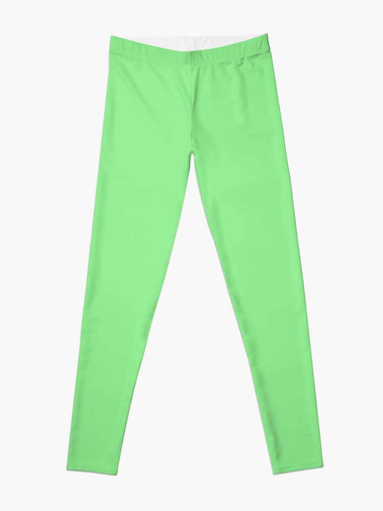 Thumbnail 3 of 5, Leggings, Light Green Color designed and sold by Claudiocmb.