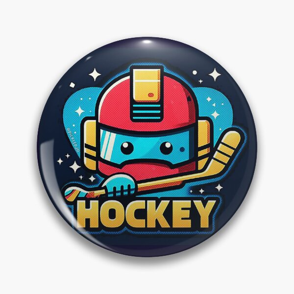 Item preview, Cute Hockey Logo designed and sold by PickledjoArt.