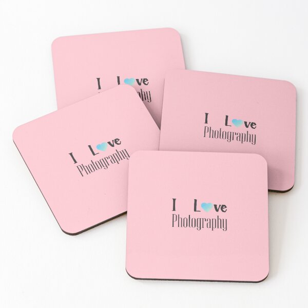 Item preview, I Love Photography - Pink Background designed and sold by Daniel-DL.