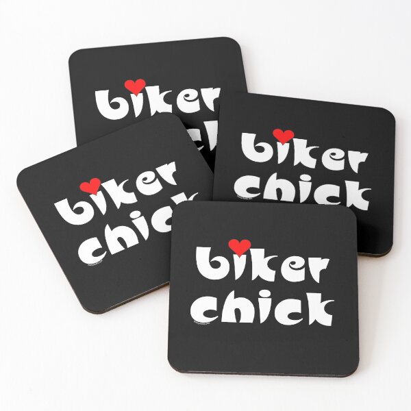 Item preview, Biker Chick Small Heart designed and sold by BartholGraphics.