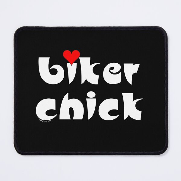 Item preview, Biker Chick Small Heart designed and sold by BartholGraphics.
