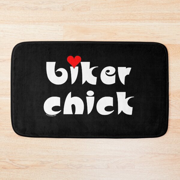 Item preview, Biker Chick Small Heart designed and sold by BartholGraphics.