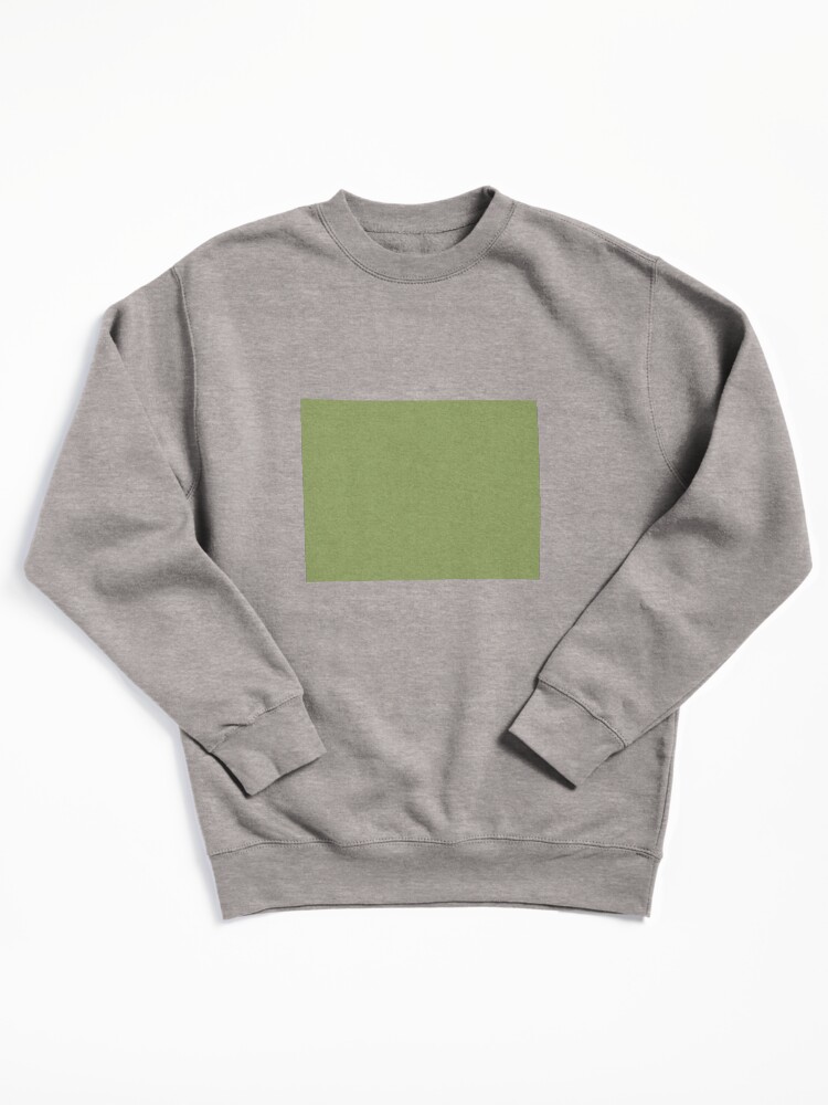 Thumbnail 2 of 7, Pullover Sweatshirt, Sage Green Color designed and sold by Claudiocmb.