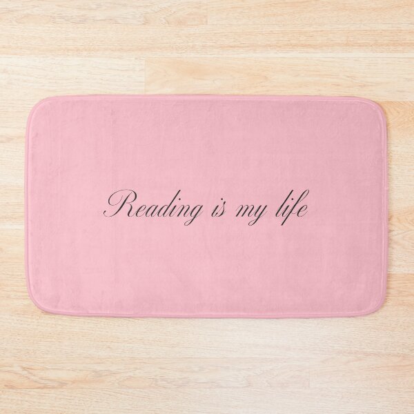 Item preview, Reading is my life - Pink Background designed and sold by Daniel-DL.
