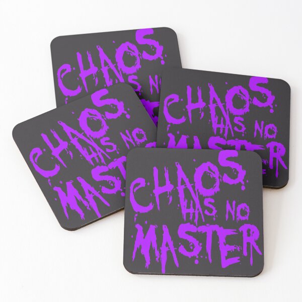 Item preview, Chaos Has No Master Messy Philosophical Quote designed and sold by taiche.