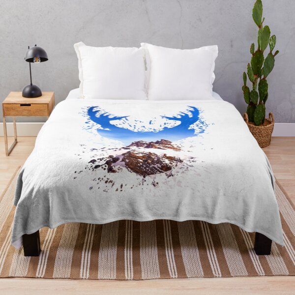 Artikelvorschau, Winter Deer Shade Weiß entworfen und verkauft von Warrioll.