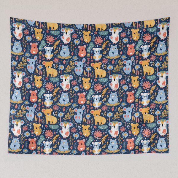 Item preview, Animal Seamless Patterns 008 designed and sold by Malalod.