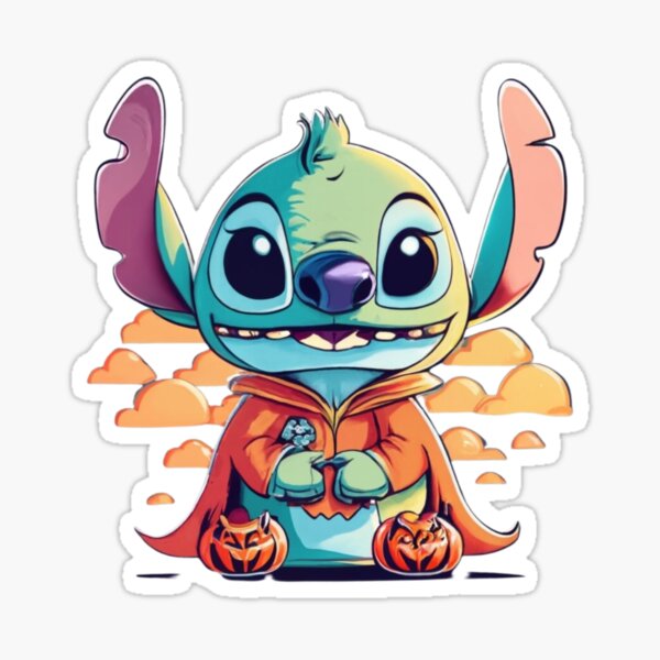 Halloween Stitch Sticker