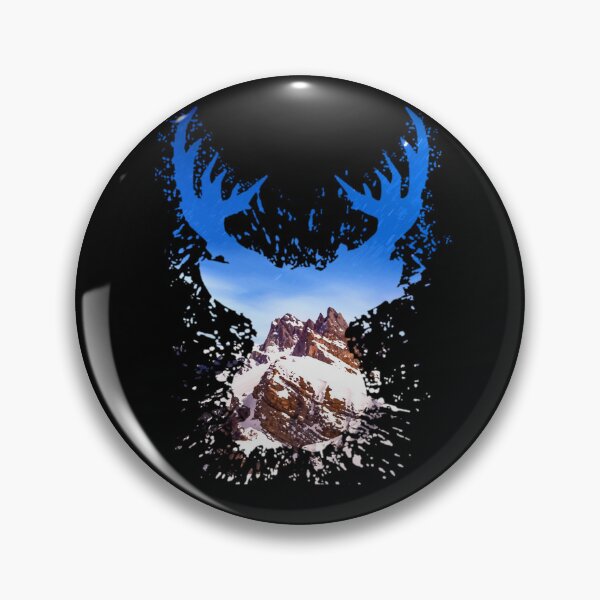 Artikelvorschau, Winter Deer Shade Schwarz entworfen und verkauft von Warrioll.
