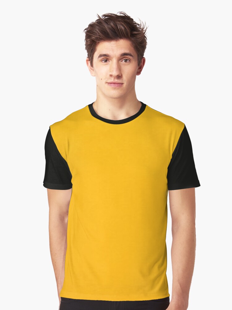 Thumbnail 1 of 5, Graphic T-Shirt, Mustard Yellow Color designed and sold by Claudiocmb.