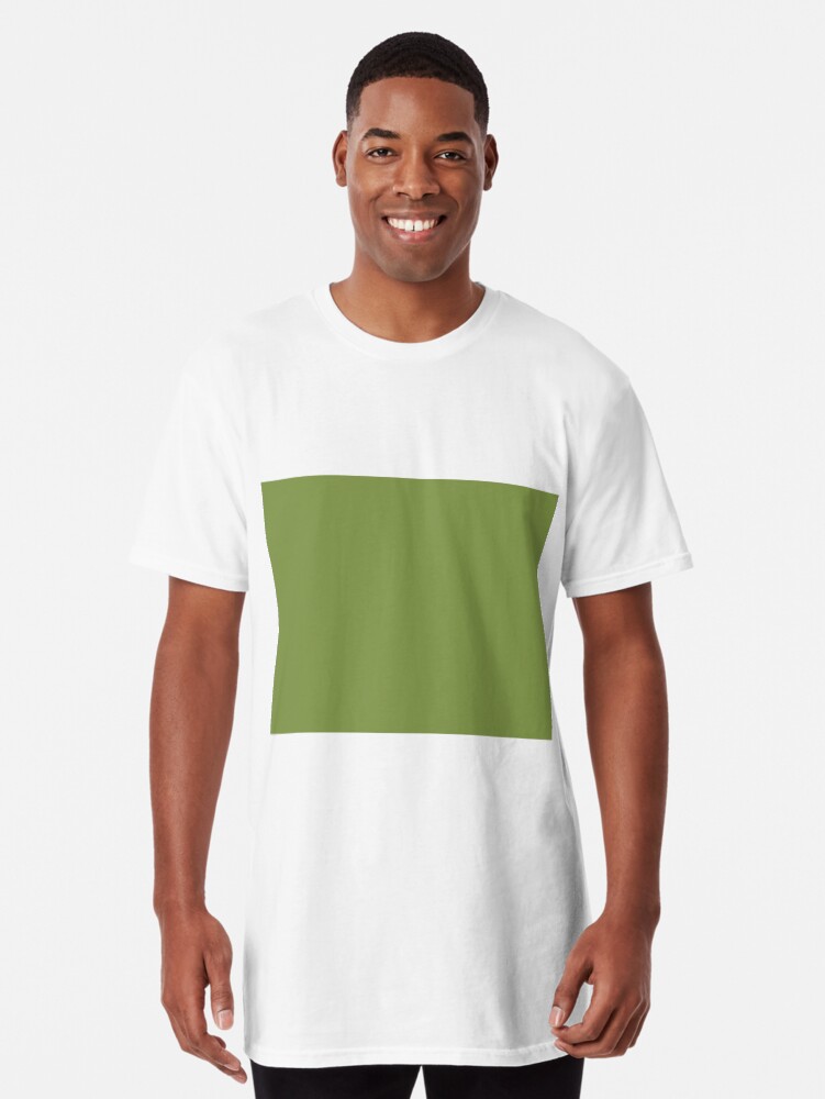 Thumbnail 1 of 5, Long T-Shirt, Green Color designed and sold by Claudiocmb.