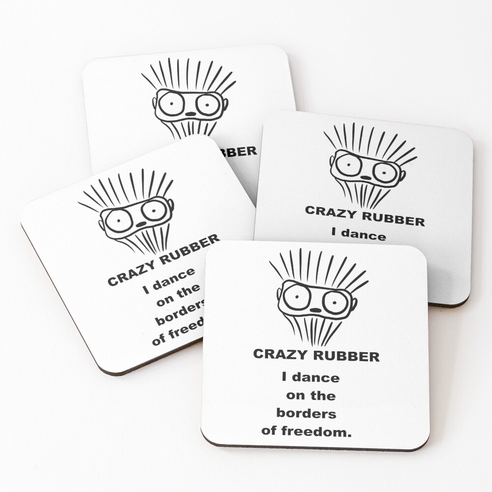 Item preview, Coasters (Set of 4) designed and sold by RubberWorld.