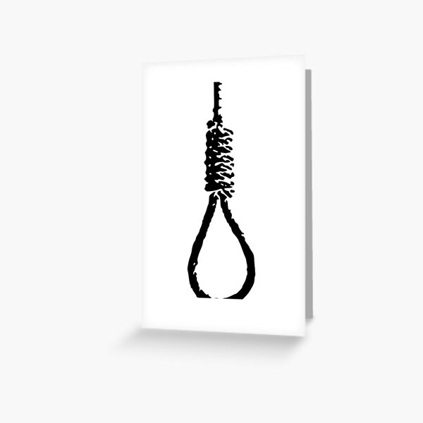 Noose Greeting Card