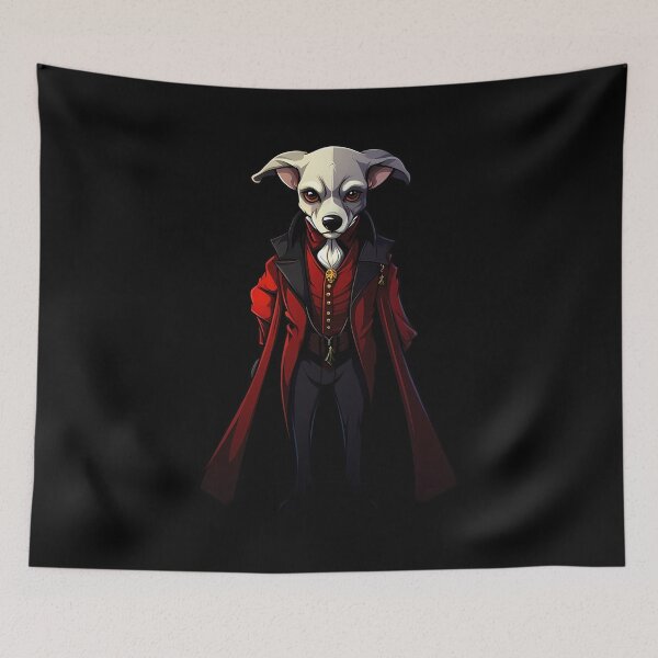 Item preview, Halloween Count Dracula Dog: Canine of the Night designed and sold by hamishby.