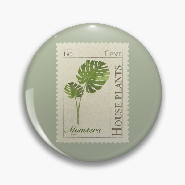Item preview, Vintage Monstera plant stamp designed and sold by NirHevlin.