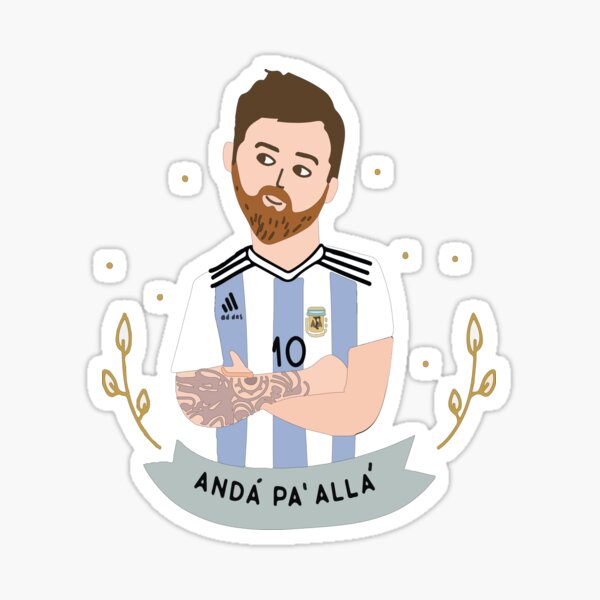 Messi 10 Sticker