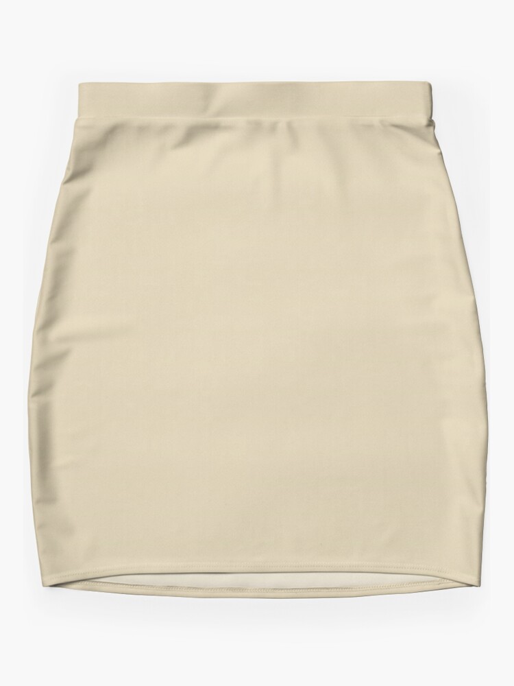 Thumbnail 3 of 4, Mini Skirt, Cream color designed and sold by Claudiocmb.