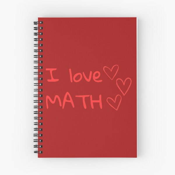 Item preview, I Love Math designed and sold by XenonQQ.