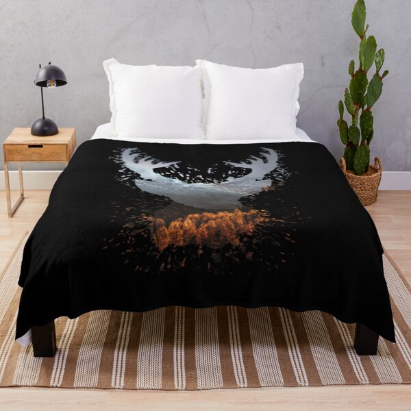 Artikelvorschau, Winter Deer Shade Schwarz entworfen und verkauft von Warrioll.