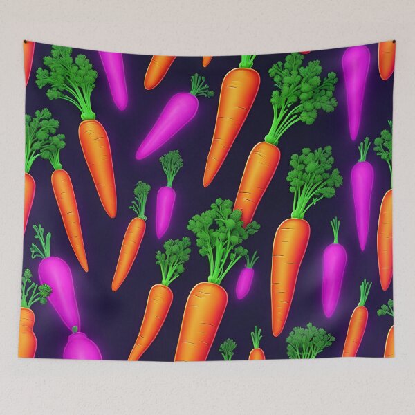 Item preview, Vibrant Carrots designed and sold by SeamCraft.