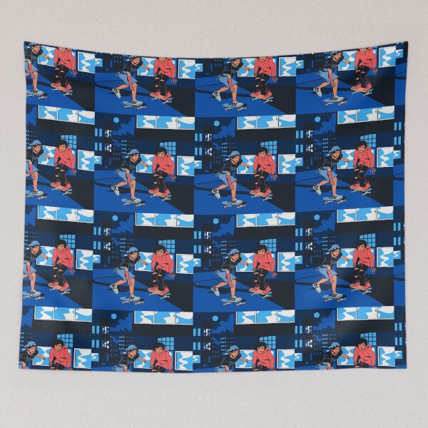 Item preview, Anime Boys Skateboarding designed and sold by AlonaM.