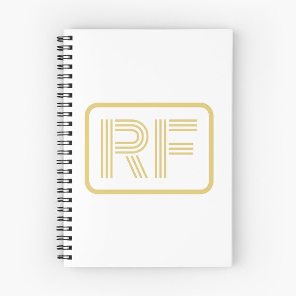 Item preview, Iniciales RF Letras Geométricas Doradas designed and sold by Jeallan Designs.