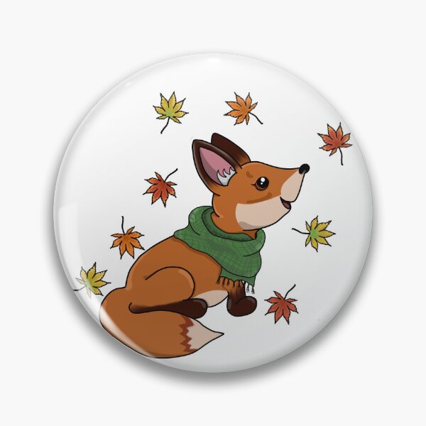 Item preview, Foxy - Falling Leaves  designed and sold by Minor Miscreations.