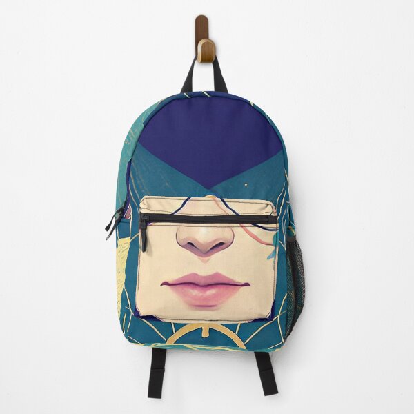 Item preview, Stylized portrait of a woman covered in ivy designed and sold by depthsofthemind.