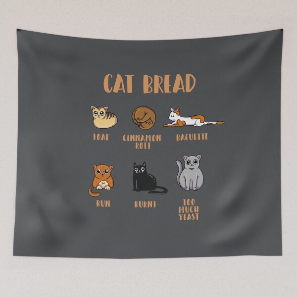 Item preview, Cat Bread - The CatLoaf Collection designed and sold by SnakeCakes.