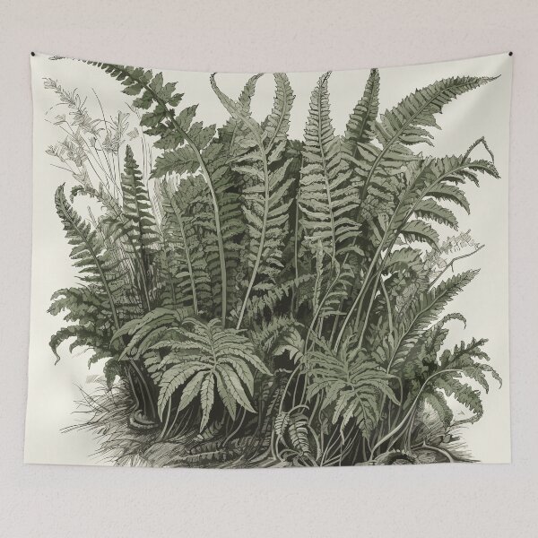 Item preview, Fern Plant Art designed and sold by Ellimade.