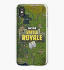 fortnite map iPhone Case/Skin