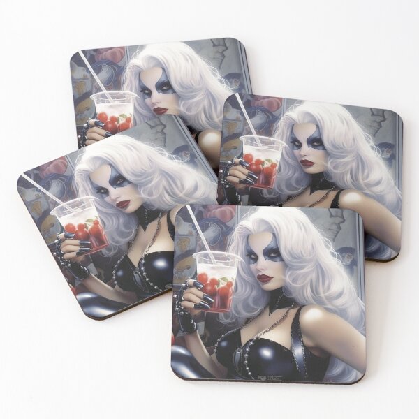 Item preview, Lady Death with Deadly Bubble Tea designed and sold by FearFood.