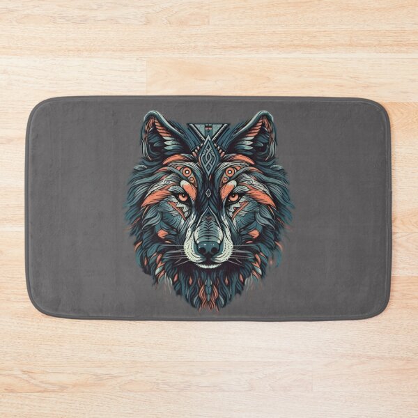 Item preview, Night Wolf: Guardian of the Forests designed and sold by Strokes-Colors.
