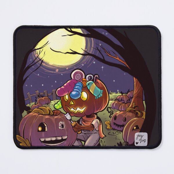 Item preview, Pumpkin Kid preparing for Halloween designed and sold by YazminCityArts.